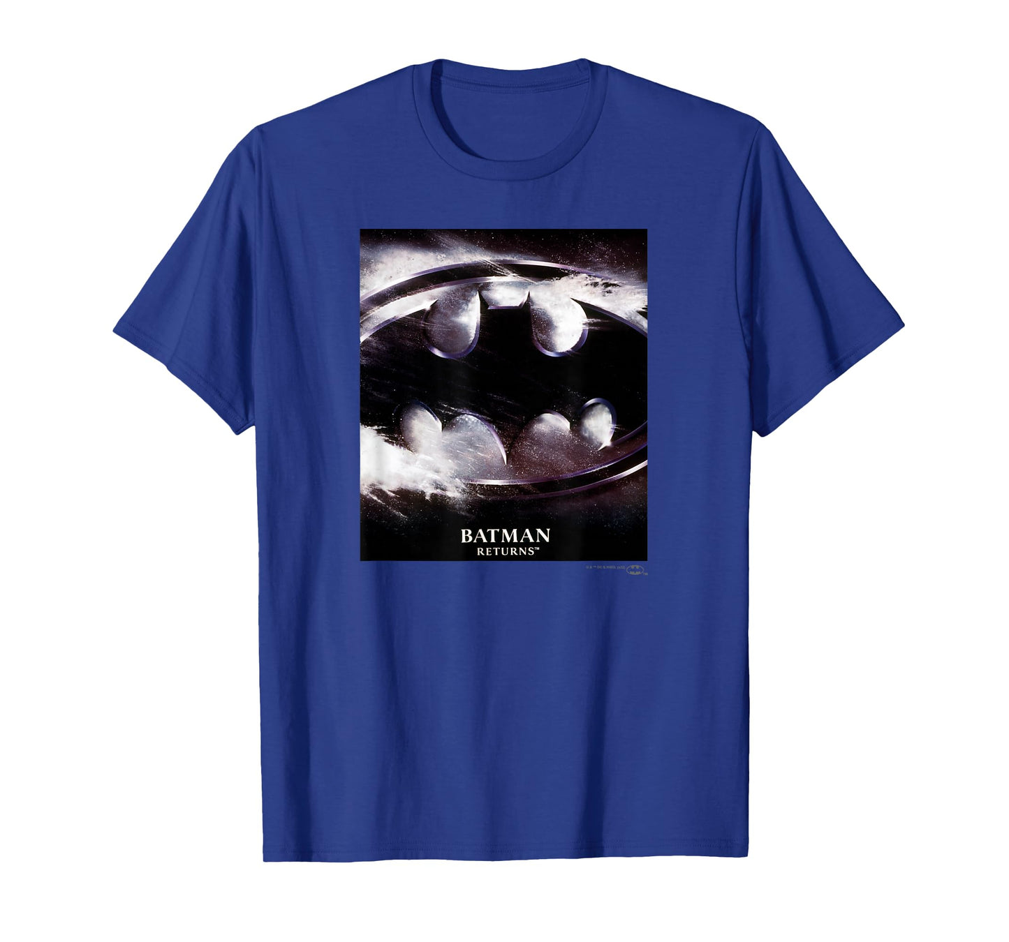 Batman Returns Snow Icon Poster T-Shirt