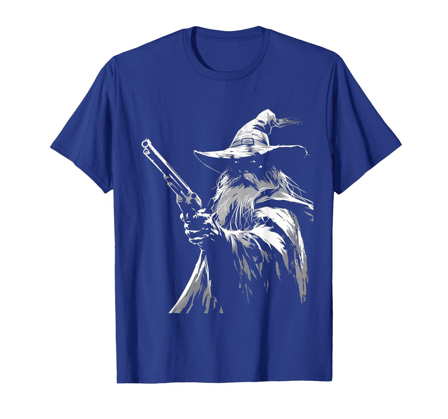 Wizard with a Gun / Pistol #3: Post-Apocalyptic SiFi Fantasy T-Shirt