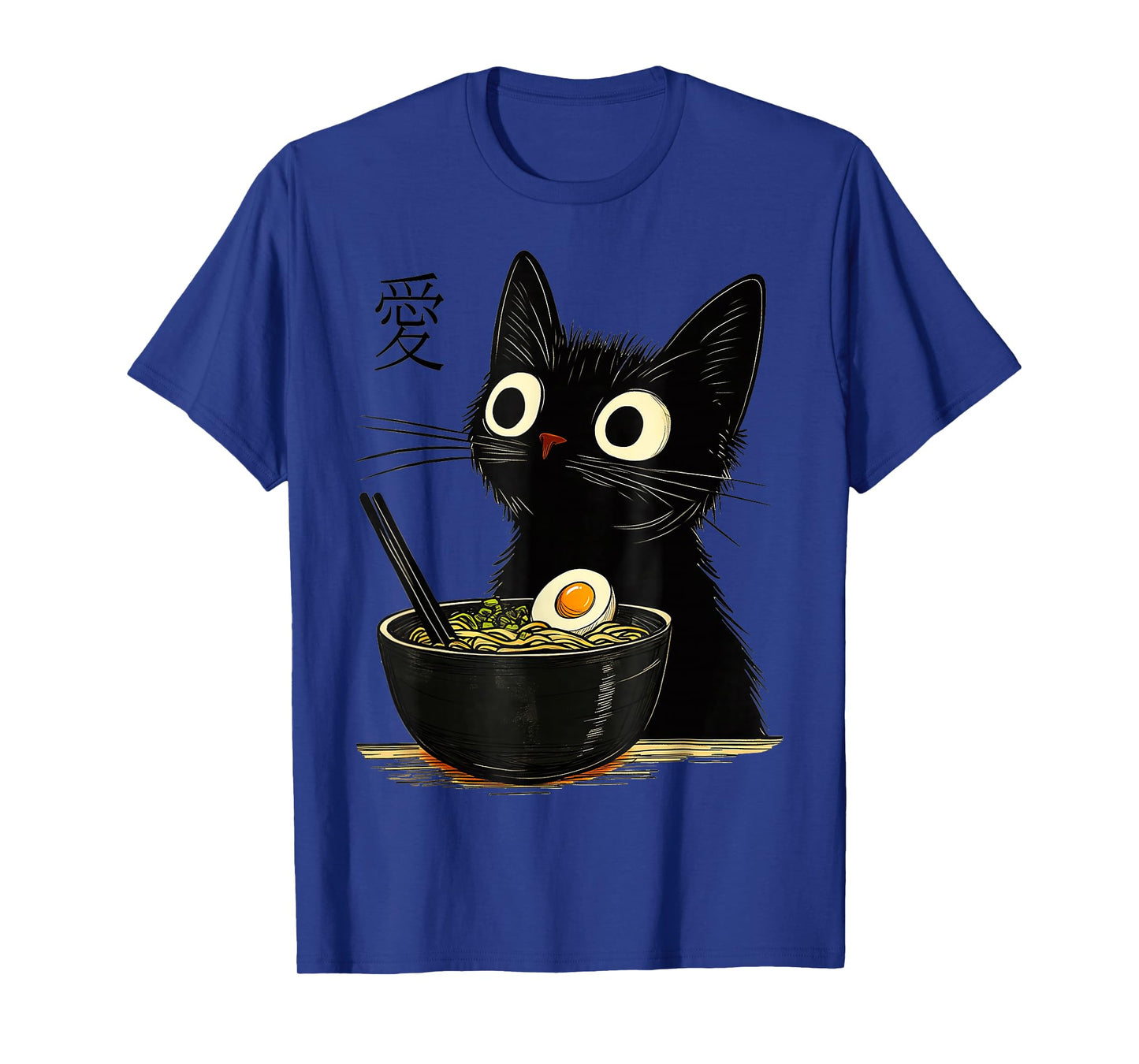Cat Ramen Japanese, Kawaii Anime Noddles Cat T-Shirt