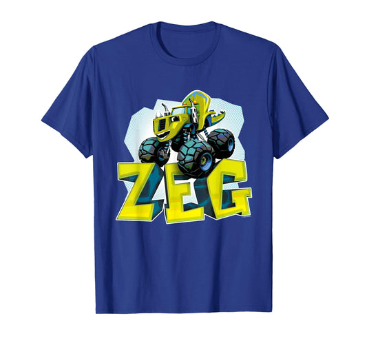Blaze and the Monster Machines Zeg Badge T-Shirt