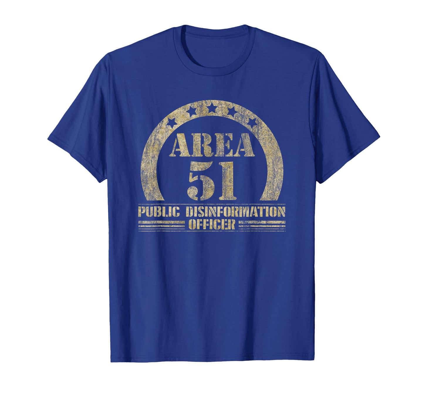 Area 51 T Shirt - Public Disinformation Officer, Roswell UFO T-Shirt