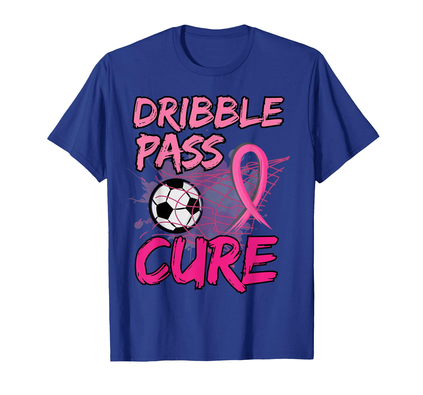 Breast Cancer Awareness Soccer Pink for Boys Kids Toddler T-Shirt