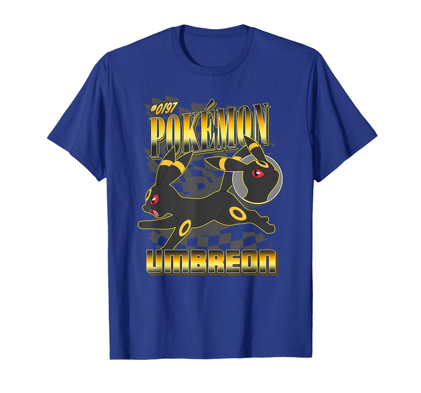 Pokémon 0197 Umbreon Racing Style Poster T-Shirt