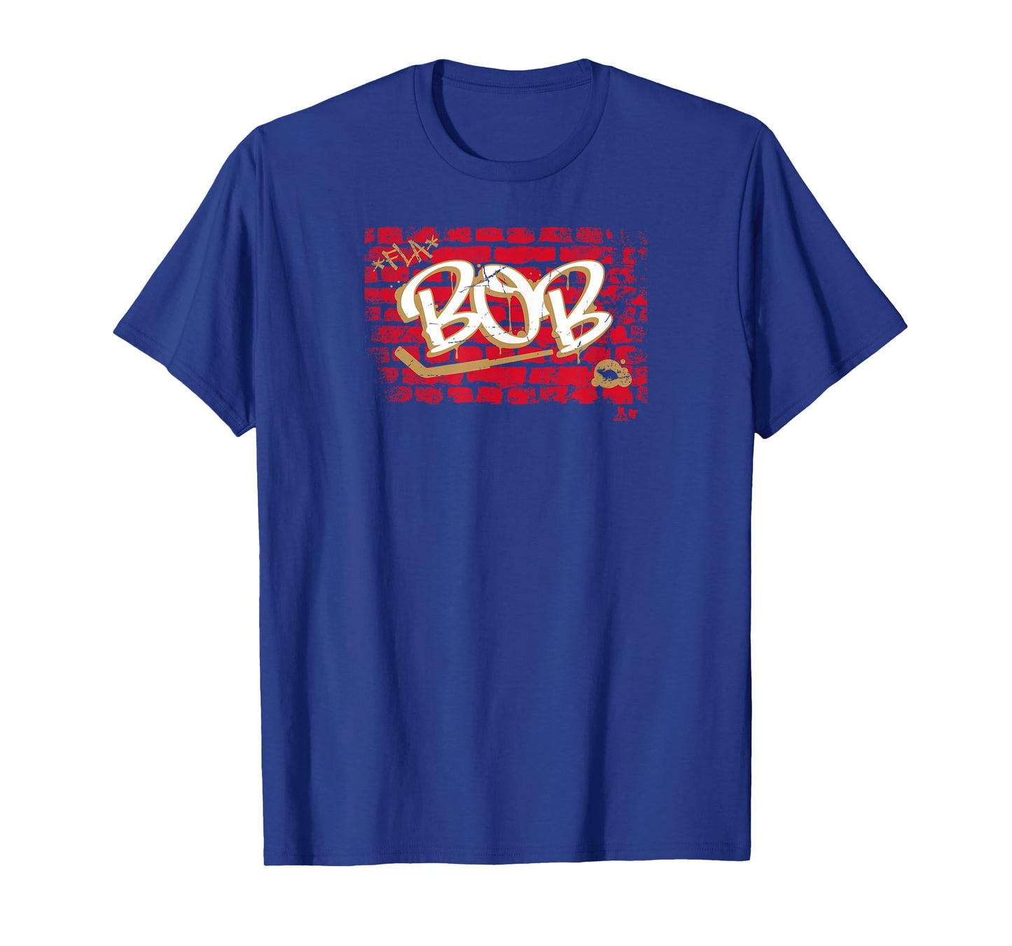 Sergei Bobrovsky: Brick Wall Bob - Florida Hockey - NHLPA T-Shirt