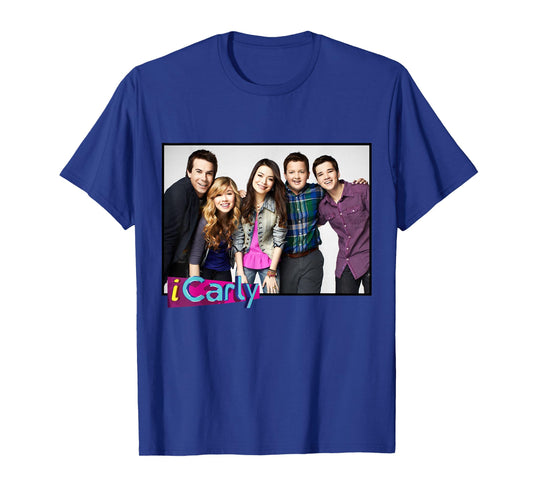iCarly Cast Group Carly, Sam, Freddie, and Spencer T-Shirt