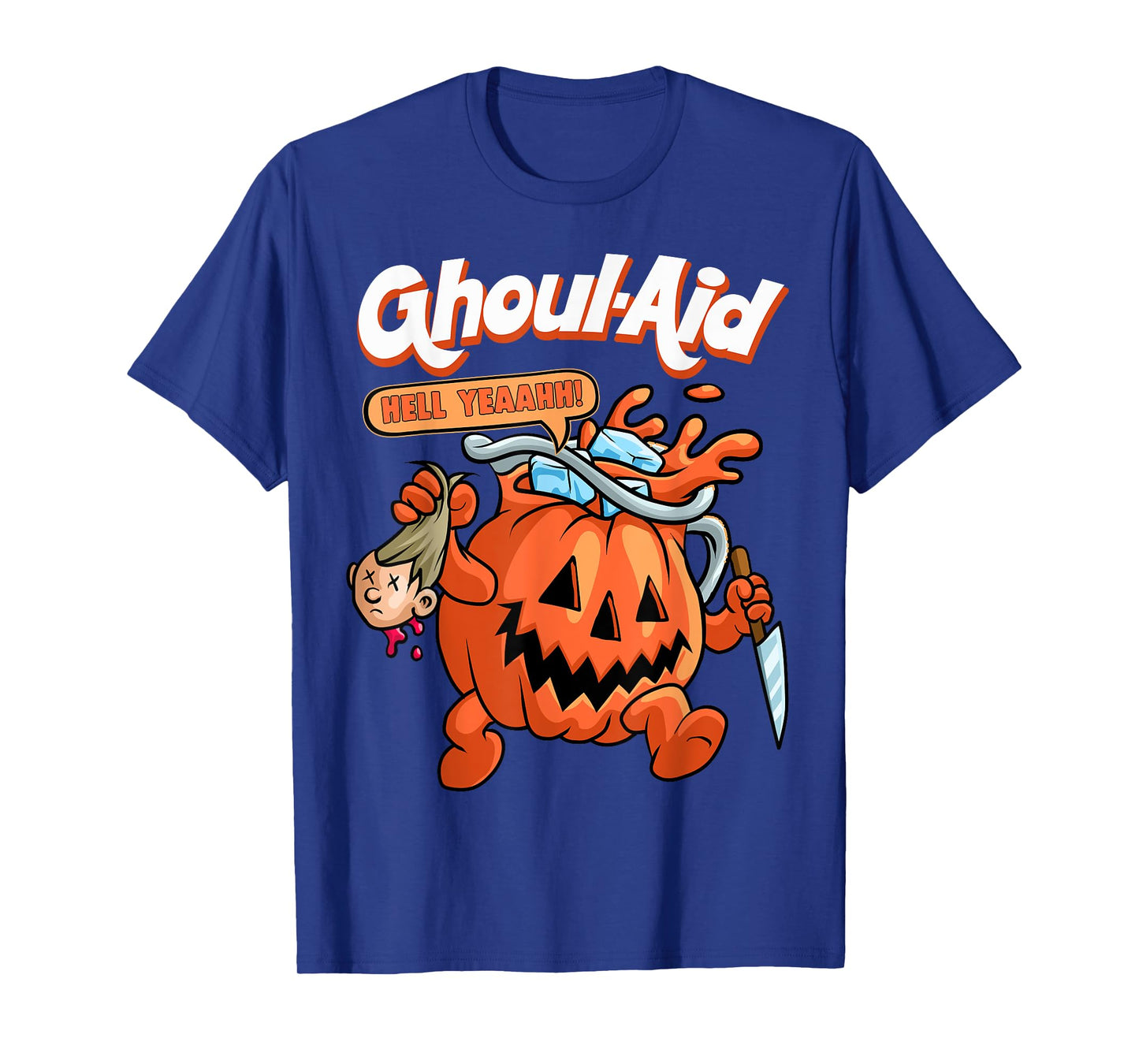 Cool Ghoul Aid Funny Ghoul Pumpkin Cute Meme Halloween T-Shirt