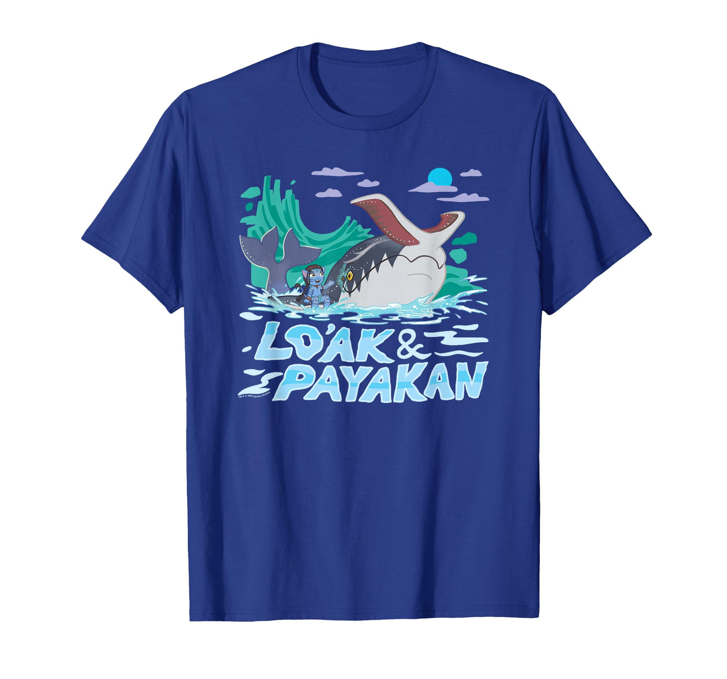 Avatar: The Way Of Water Lo'ak & Payakan Best Friends Logo T-Shirt