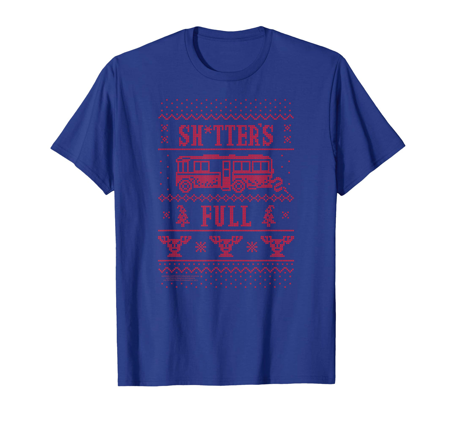 Christmas Vacation Full RV Sweater Print Holiday Movie T-Shirt