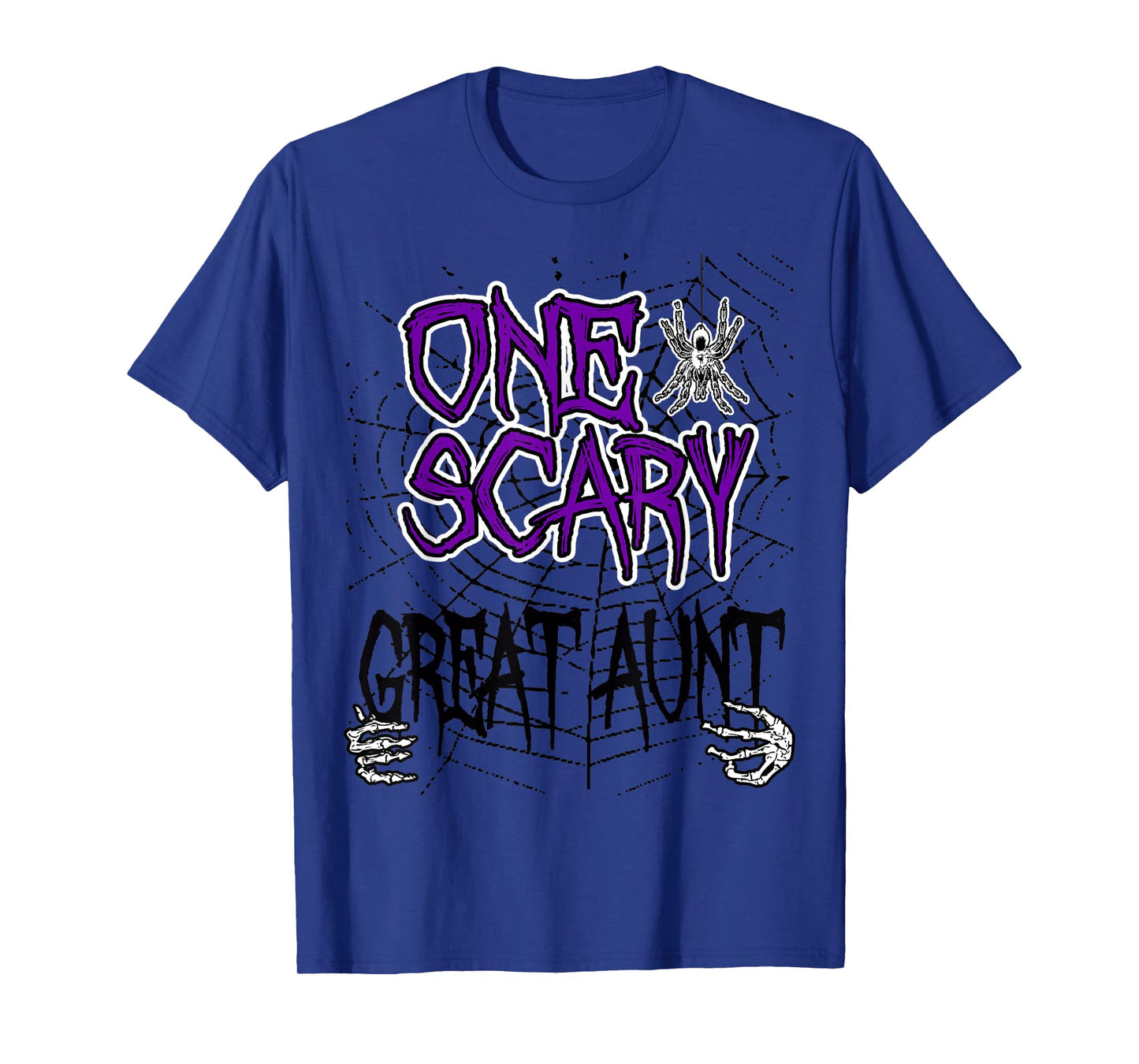 One Scary Great Aunt Matching Family Halloween costume T-Shirt