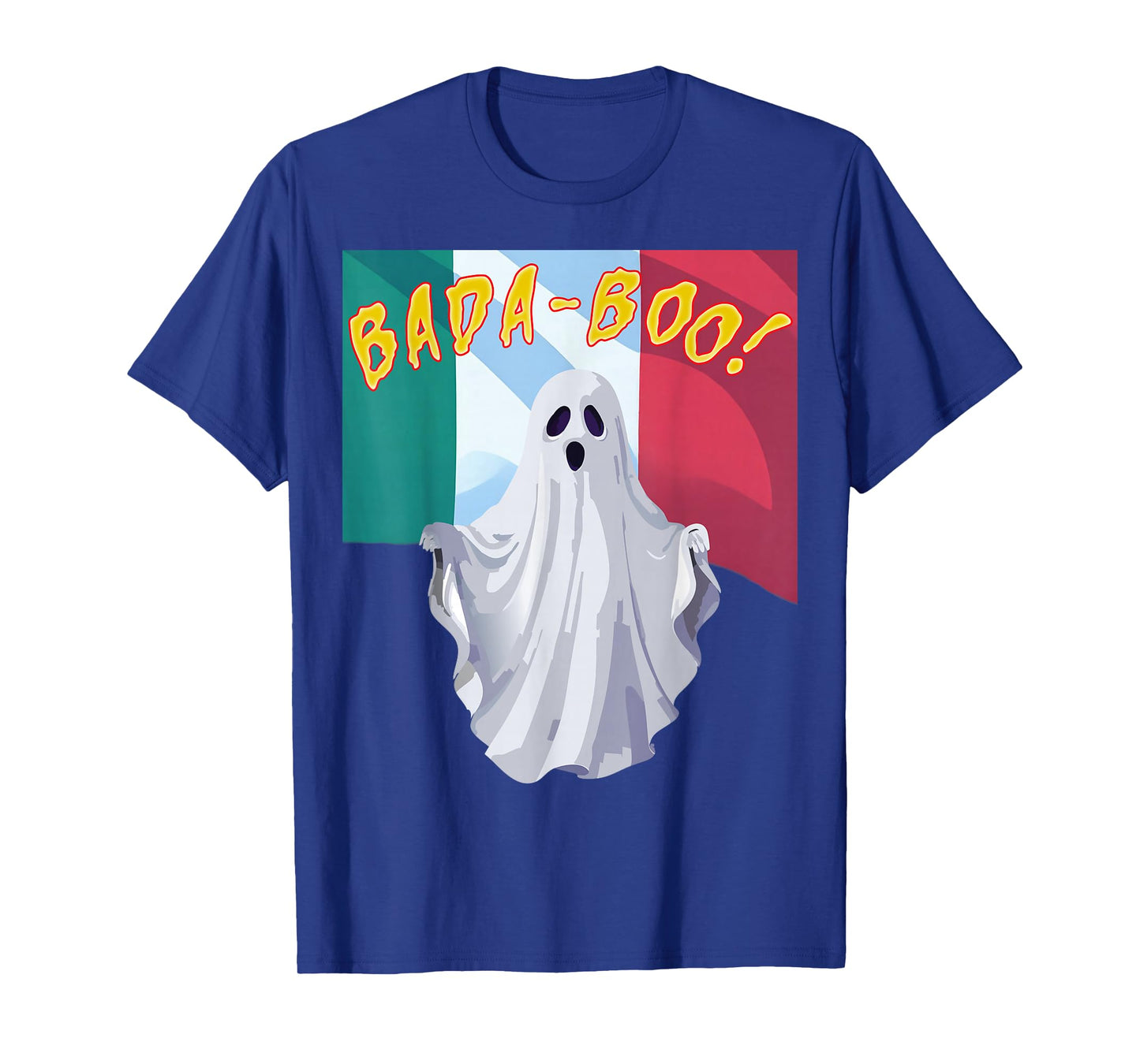 Funny Bada Boo Italian American Halloween Costume T-Shirt