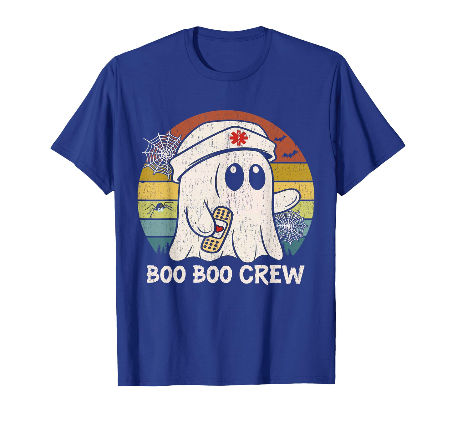 Boo Boo Crew Nurse Shirt Funny Ghost Women Halloween Nurse T-Shirt