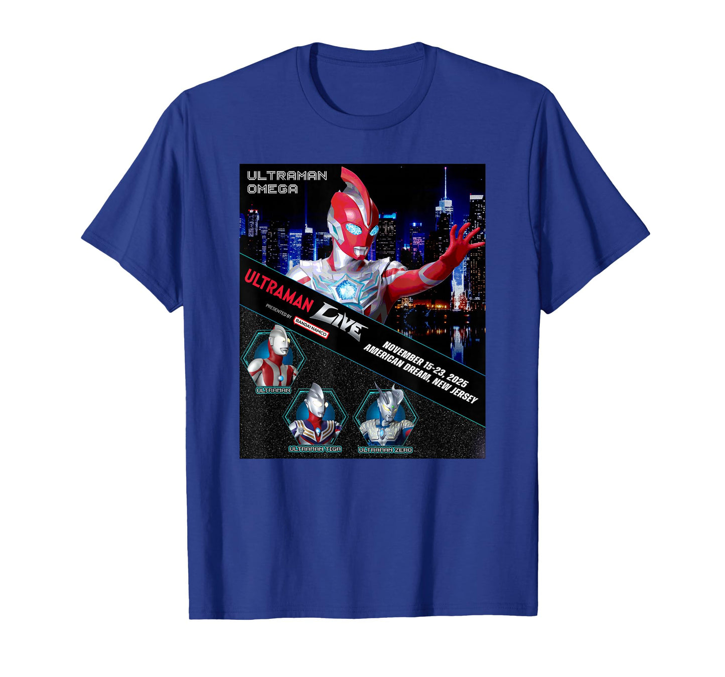 Ultraman Live 2025 T-Shirt - Ultra Heroes T-Shirt