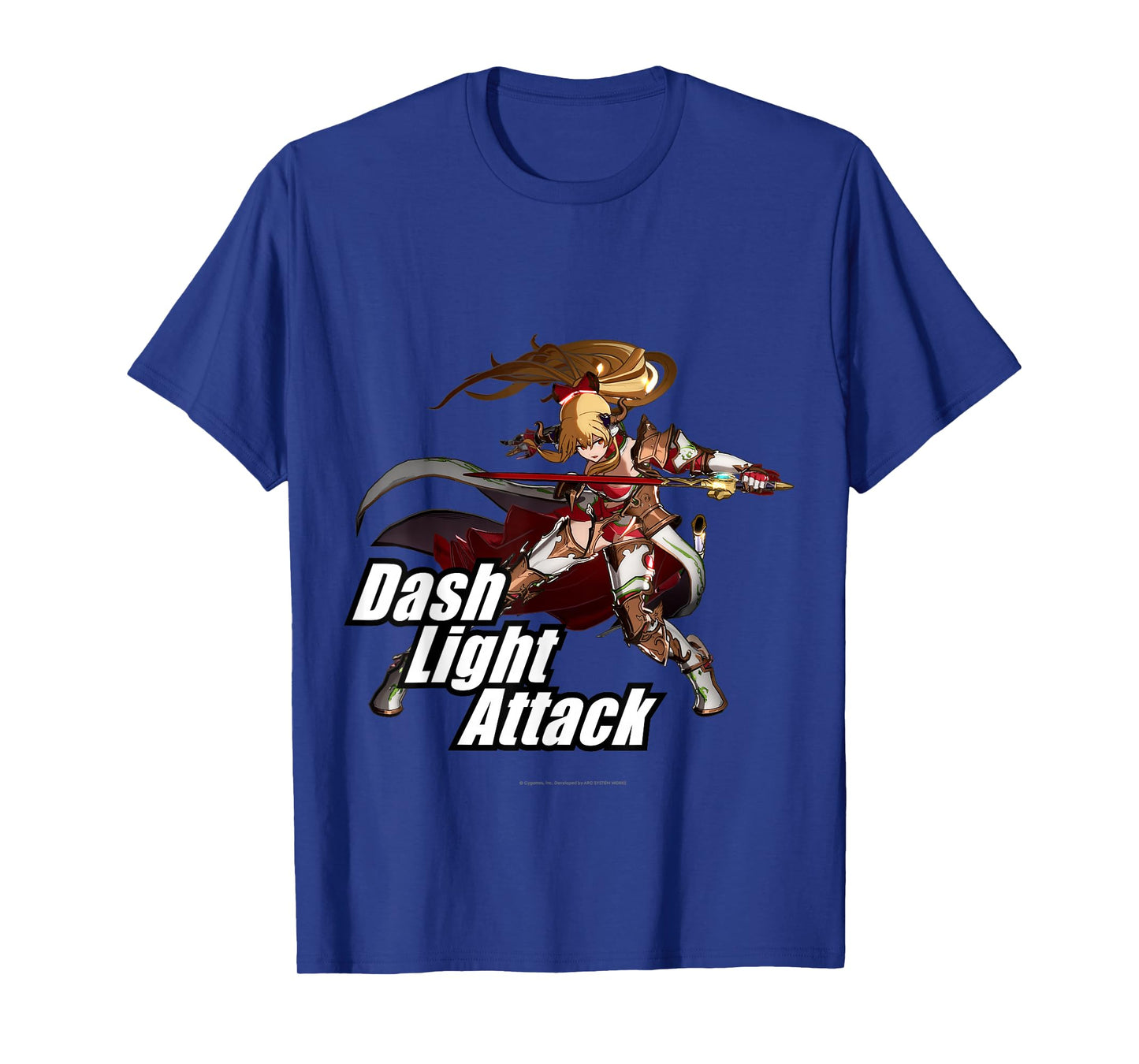 Granblue Fantasy Versus: Rising Dash Light Attack Vira T-Shirt