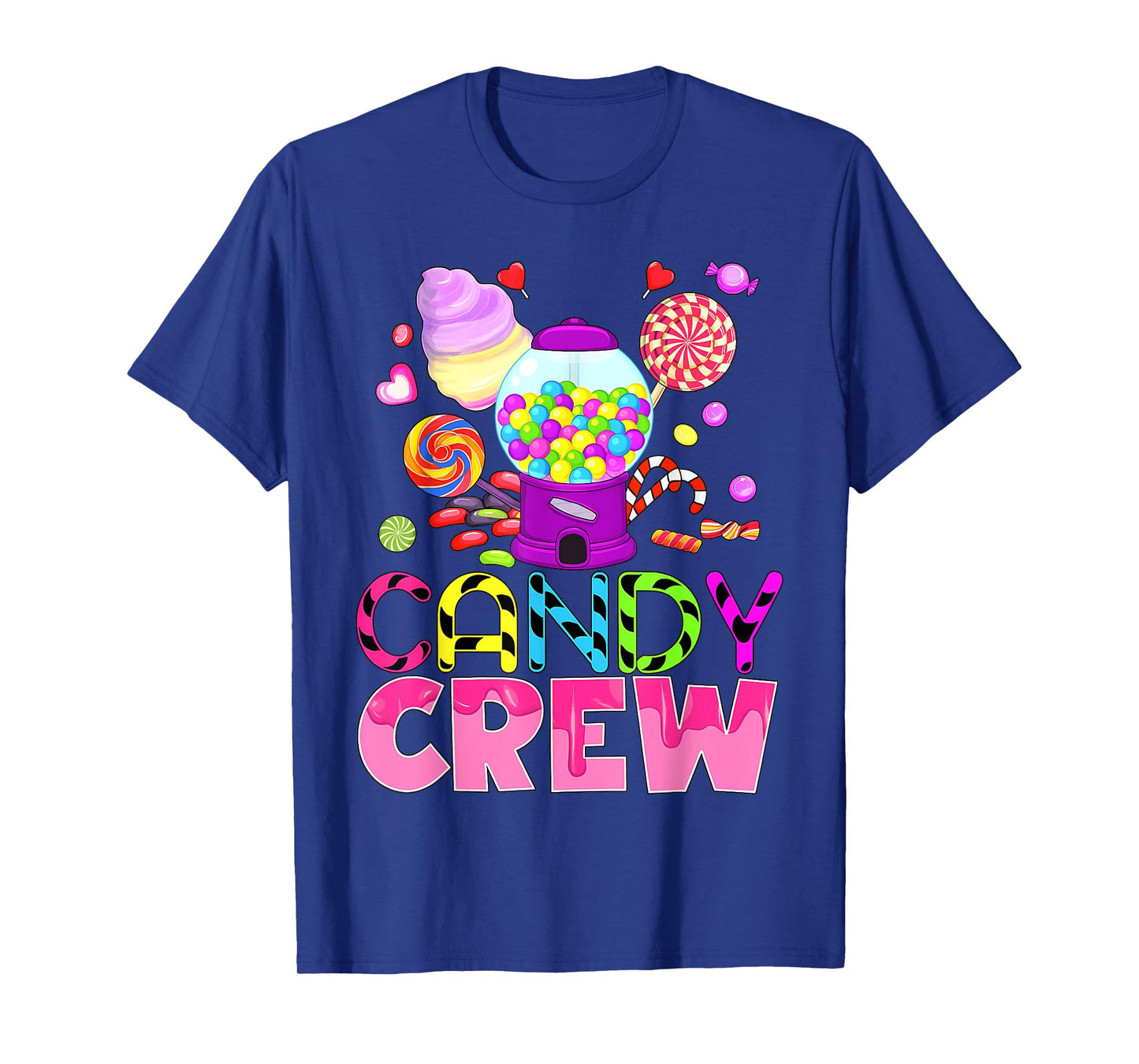 Candy Crew Funny Candy Security Girl Boy Kid Teen Women T-Shirt