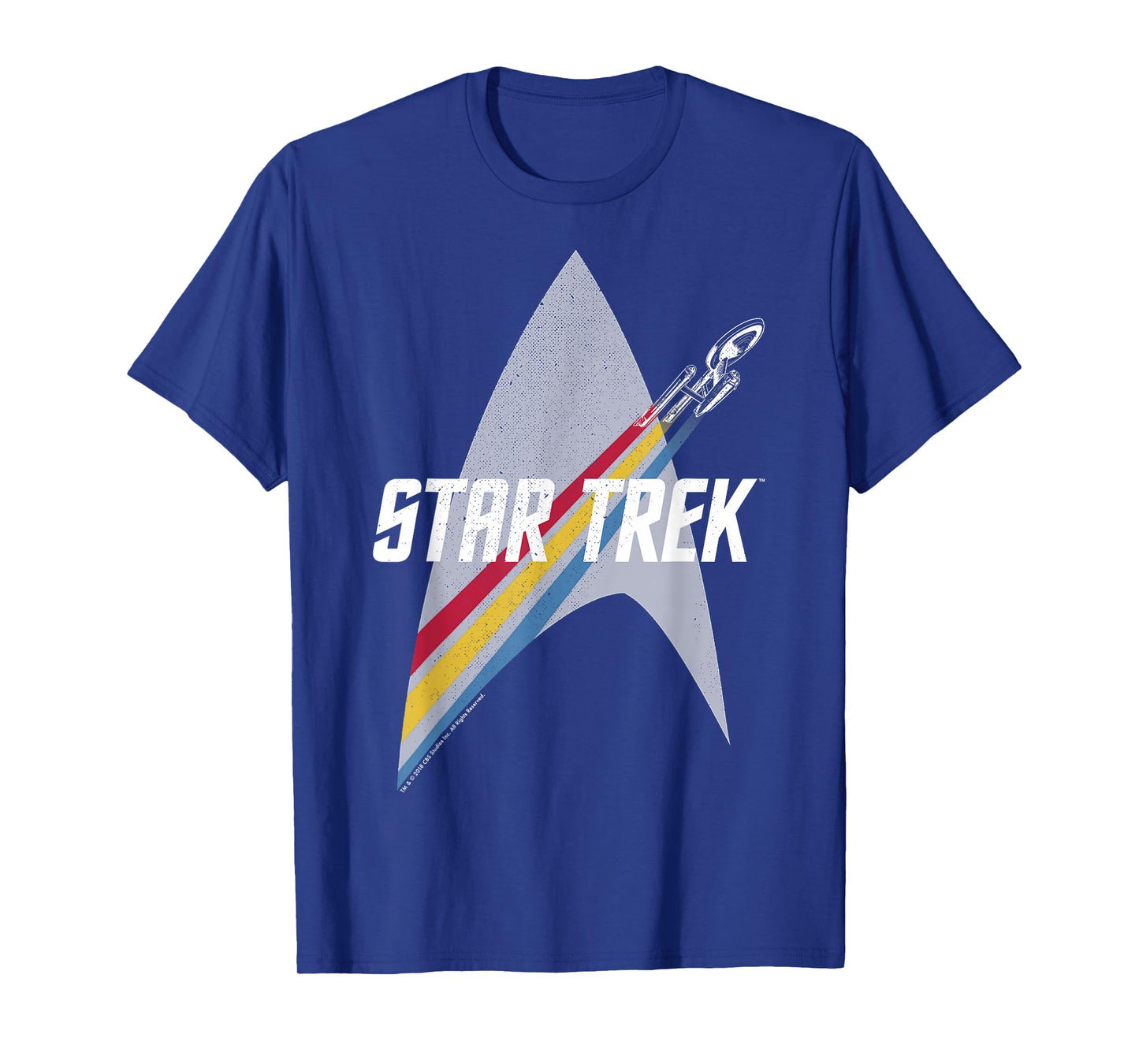 Star Trek Retro Rainbow Flight Badge T-Shirt