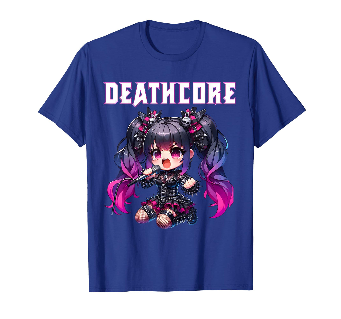 Deathcore Music Anime Girl T-Shirt