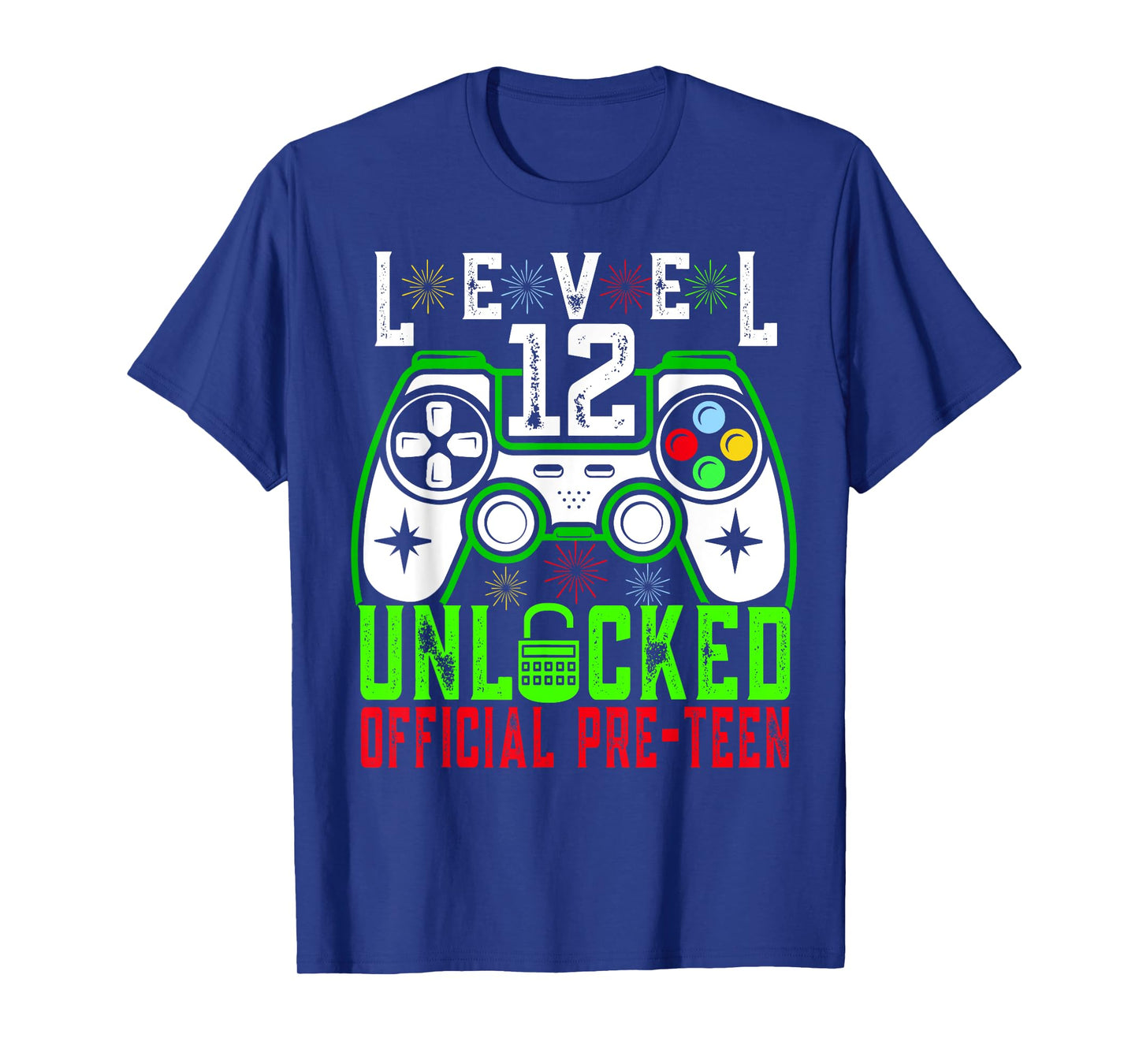 Level 12 Unlocked Birthday Shirt- Gamer BD level 12 unlocked T-Shirt