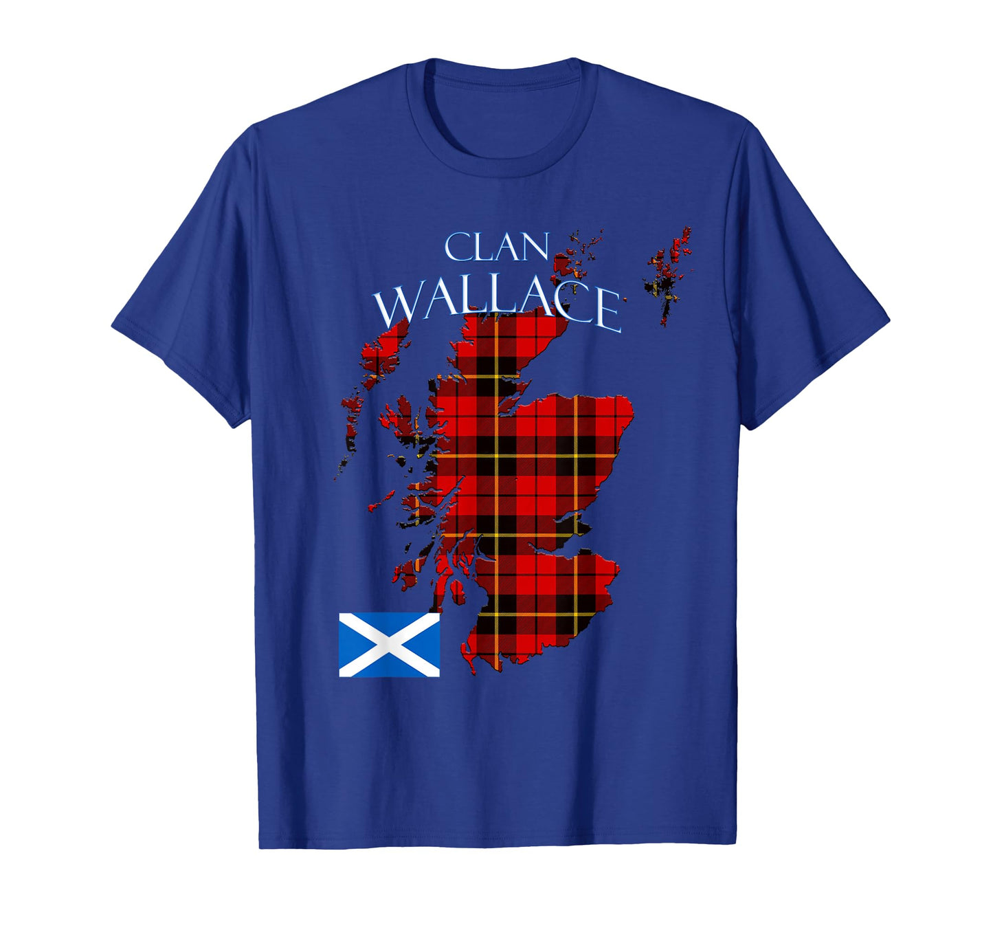 Wallace Scottish Clan Tartan Scotland T-Shirt