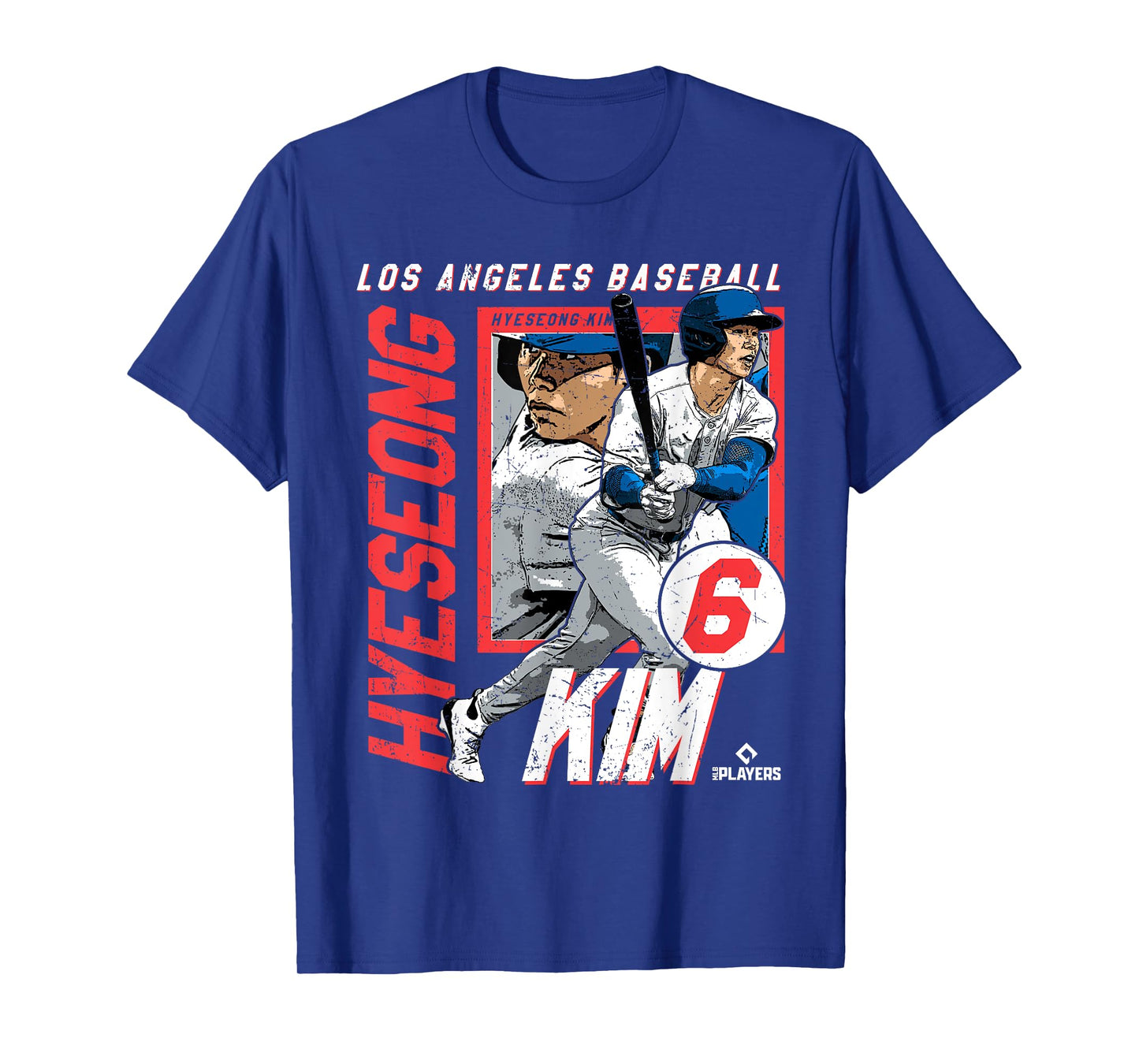 Hyeseong Kim | Los Angeles D Baseball Players | MLBHYK201M T-Shirt