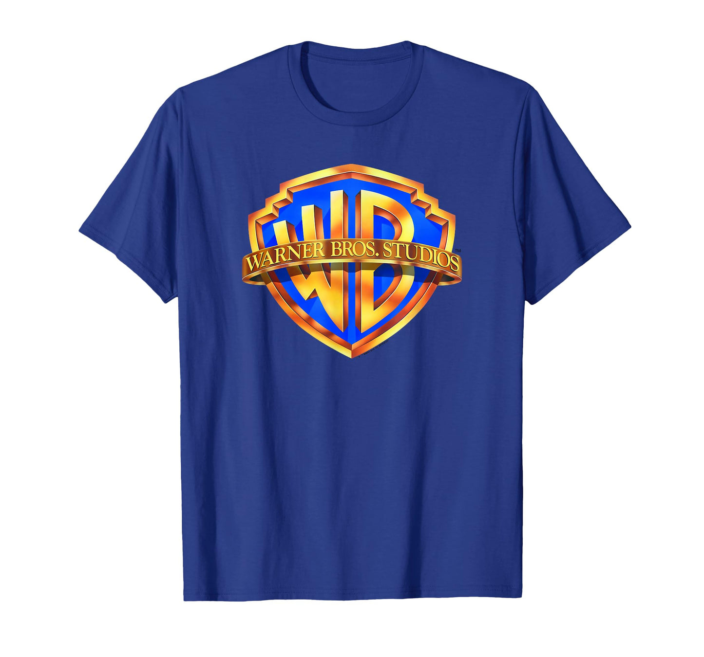 WB100 Warner Bros. Modern Classic Movie Studio Logo T-Shirt