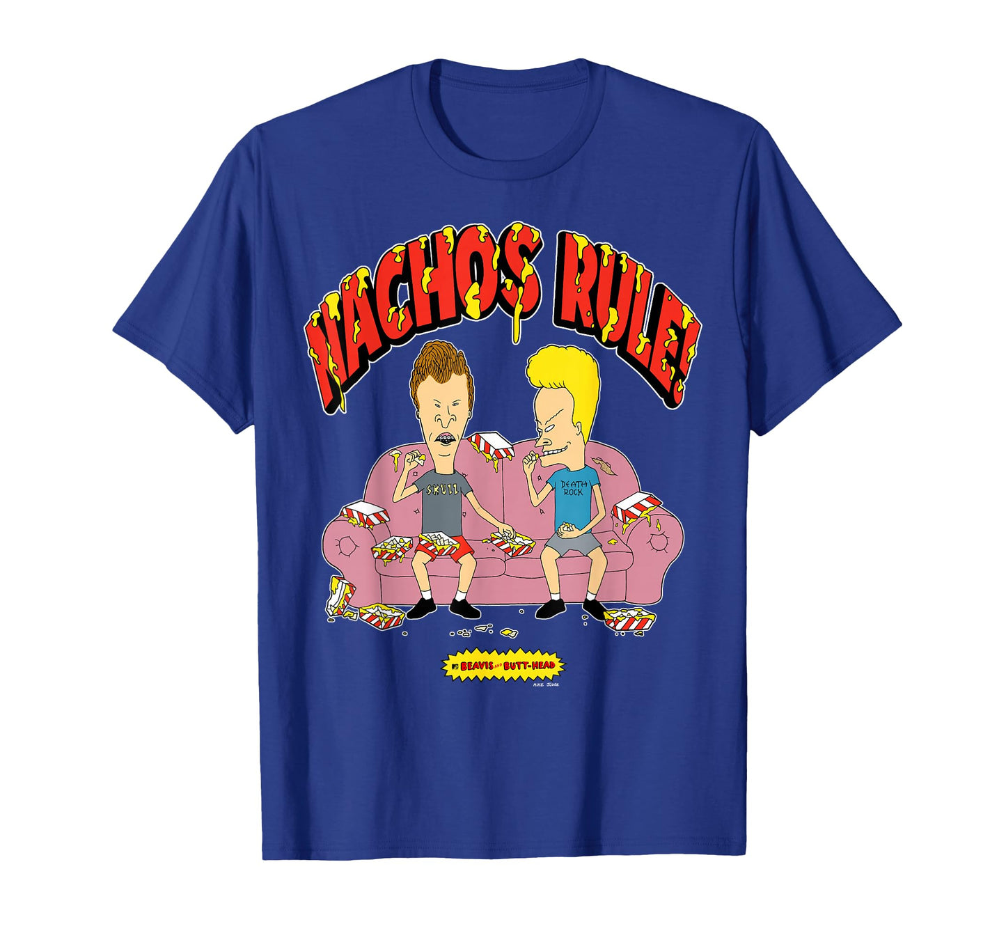 Beavis and Butt-Head Nachos Rule T-Shirt