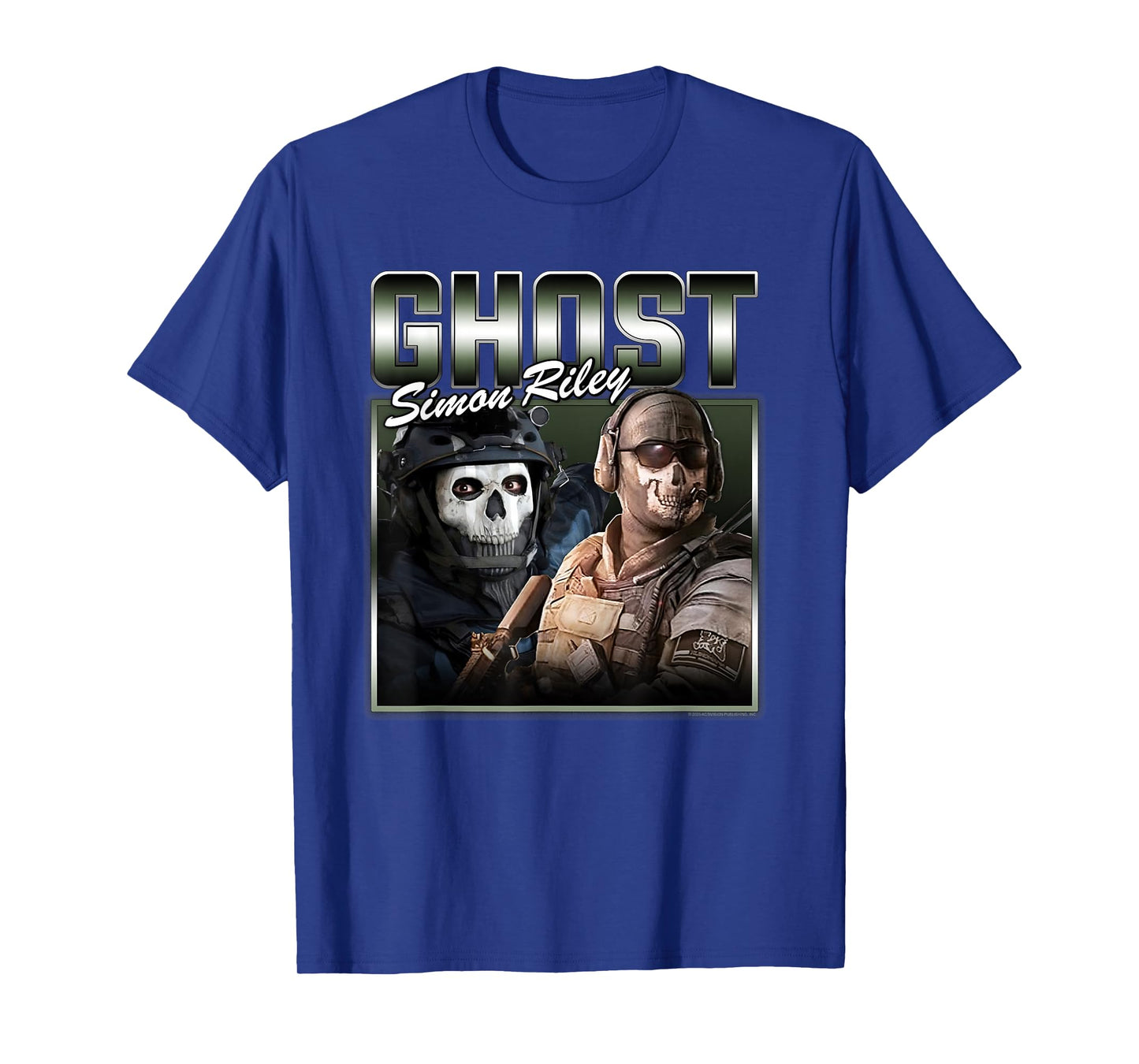 Call of Duty Ghost Simon Riley 90's Collage Video Game T-Shirt