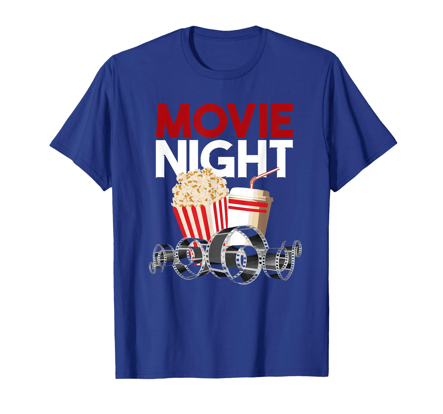 Movie Night Family Popcorn Apparel Gift T-Shirt