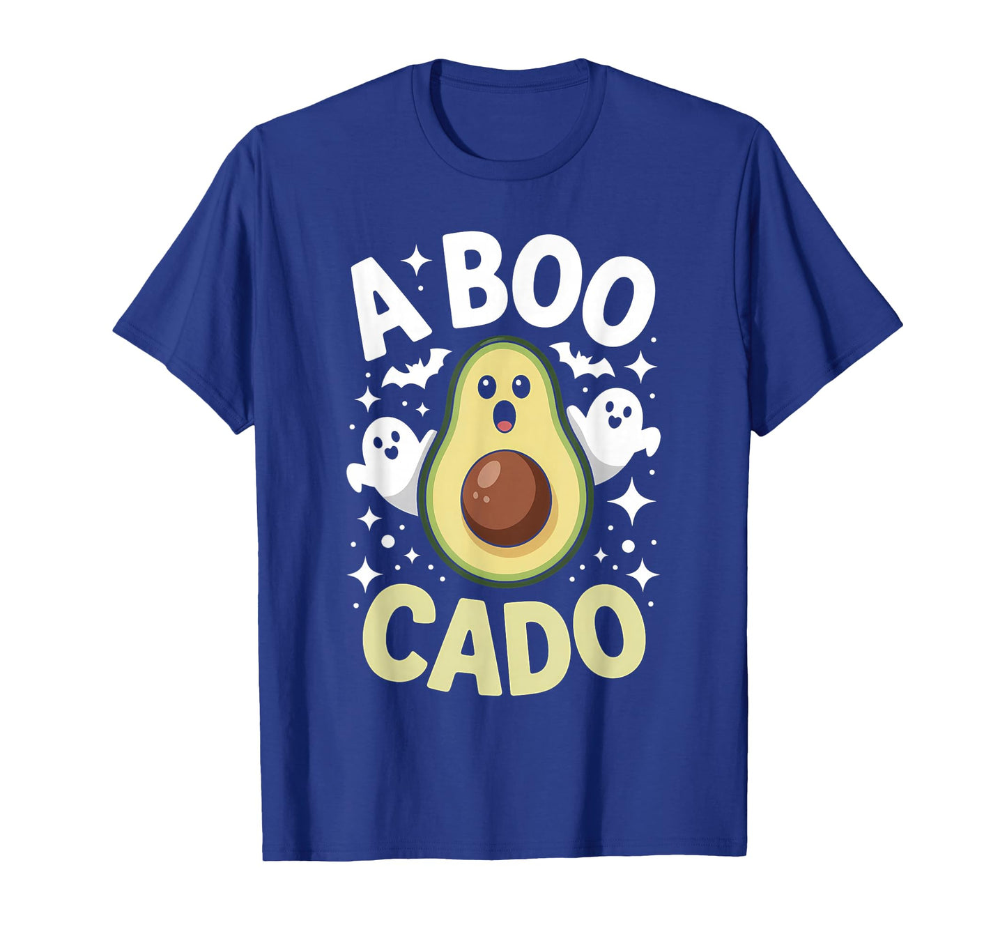 Avocado Ghost Halloween Funny A Boo Cado Costume T-Shirt