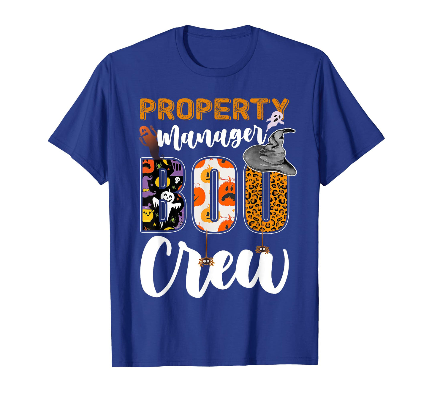 Property Manager Boo Crew Halloween Matching T-Shirt