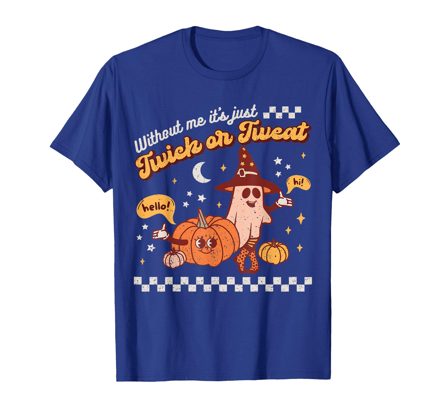 Speech Therapy Retro Spooky Fall Pumpkin Pathologist Season T-Shirt