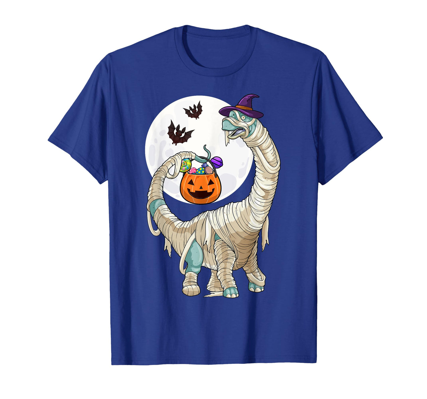 Halloween Zombie Mummy Dinosaur Witch Scary Boys Girls Kids T-Shirt