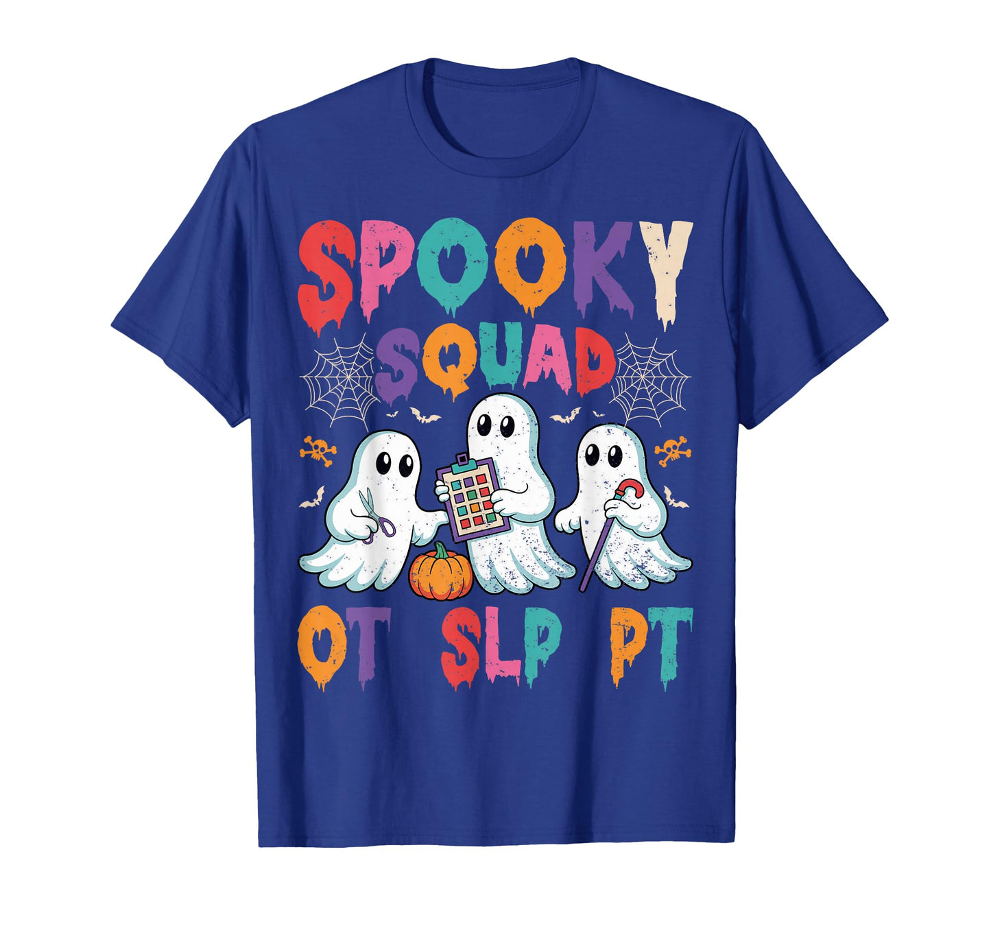 Halloween Spooky Squad SLP OT PT Ghost Occupational Therapy T-Shirt