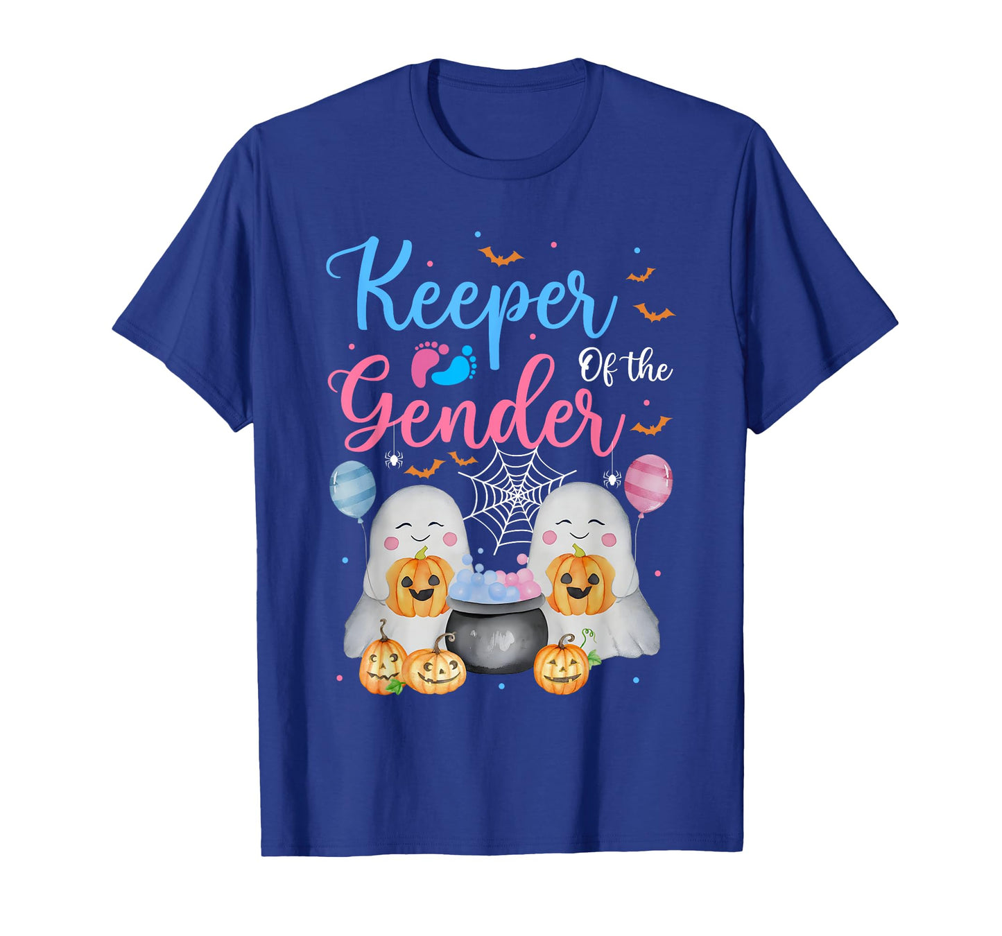 Keeper of the Gender Halloween Shirt Ghost Baby Shower T-Shirt