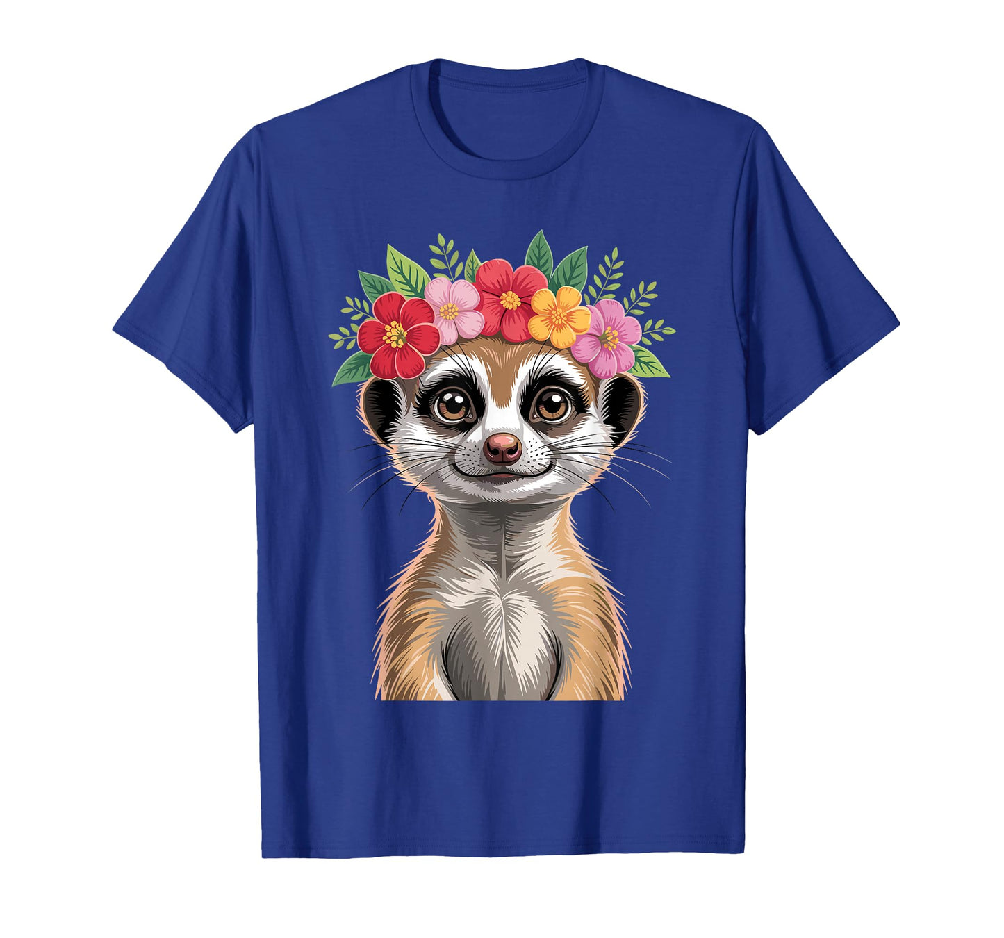 Meerkat Art for Women Girls Wildlife Animal Meerkat Lover T-Shirt