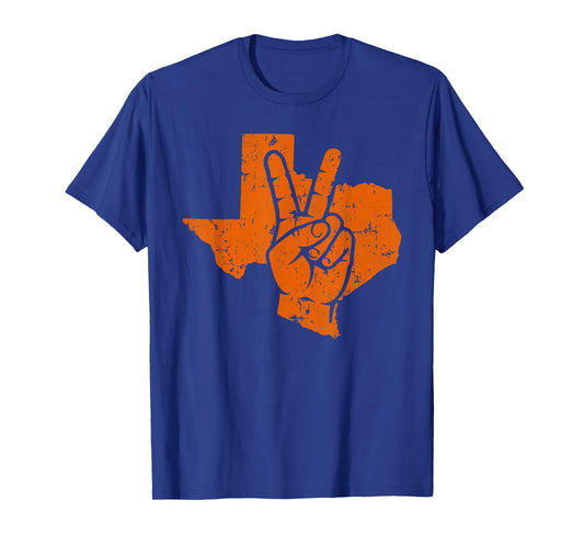 Vintage Texas Peace Graphic Classic for Men Women Kids T-Shirt