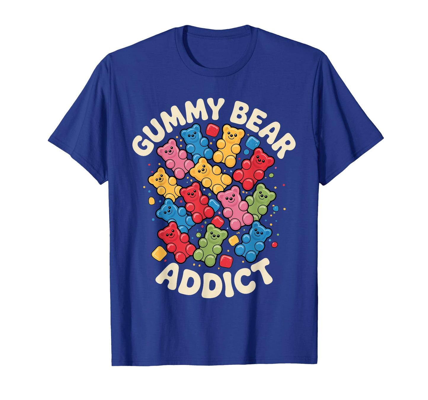 Funny Gummy Bear Art for Men Women Kids Candy Bears Gummies T-Shirt