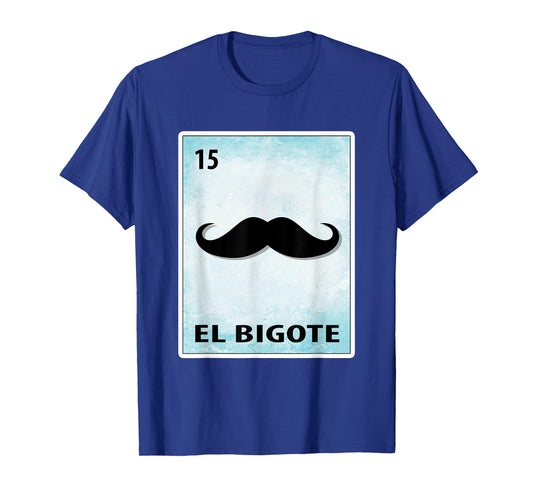 El Bigote Mexican Mustache Cards T-Shirt