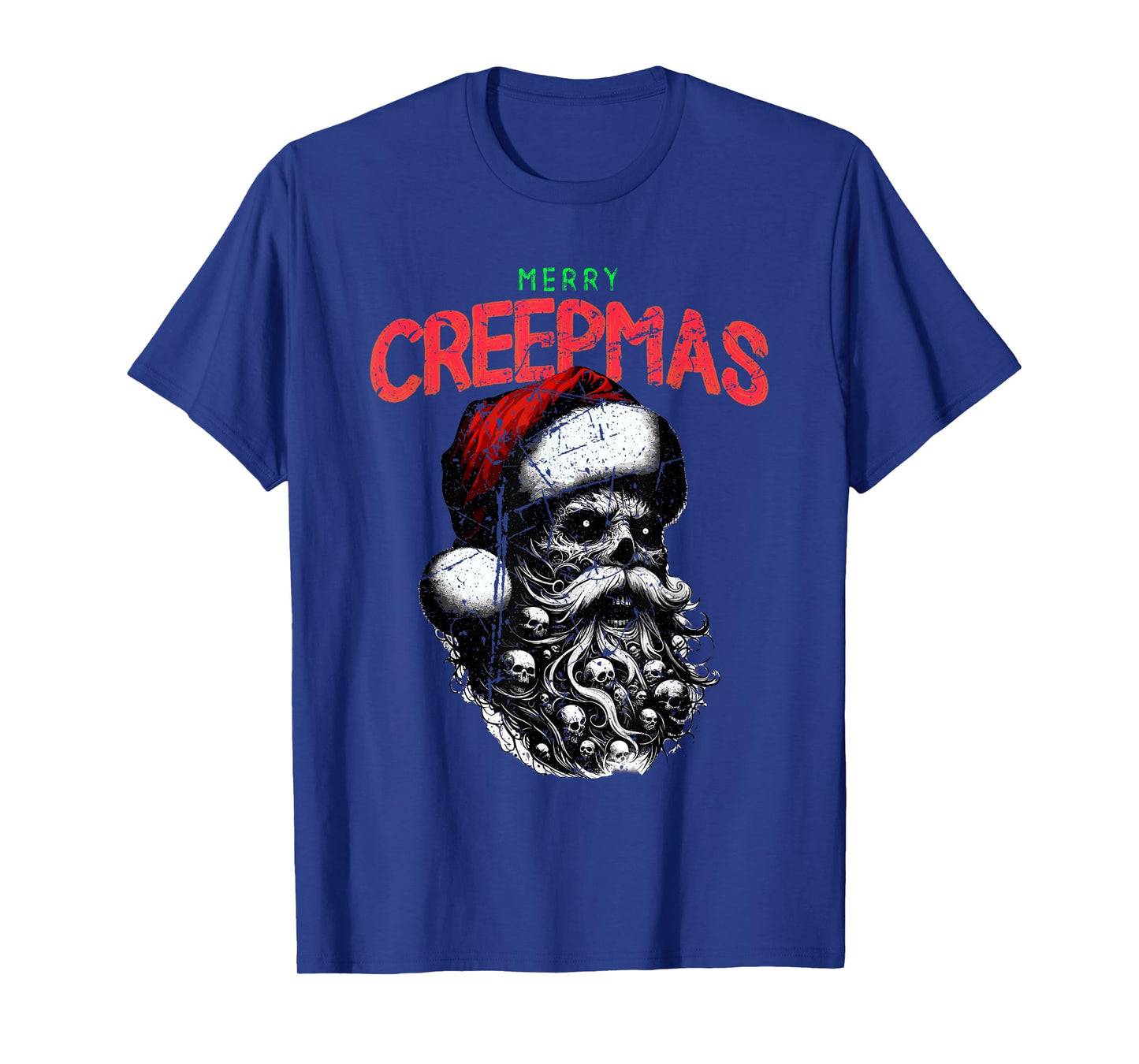 Merry Creepmas Creepy Christmas Horror Movie Fan Gifts T-Shirt