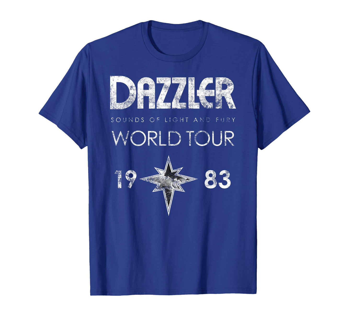 Dazzler Sounds of Light & Fury World Tour 1983 T-Shirt T-Shirt