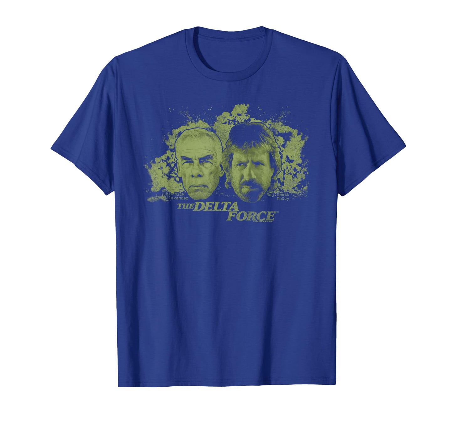 The Delta Force Black Cotton Polyester T-Shirt, Men's Unisex-Adults Regular Fit Crew Neck Short Sleeve, Small, Classic Themed T-Shirt