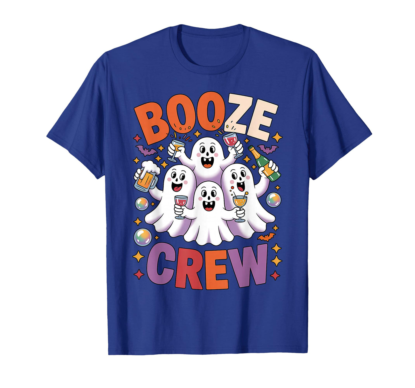Booze Crew Halloween Drinking Group Costume T-Shirt