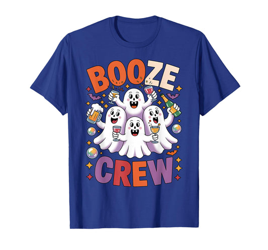 Booze Crew Halloween Drinking Group Costume T-Shirt