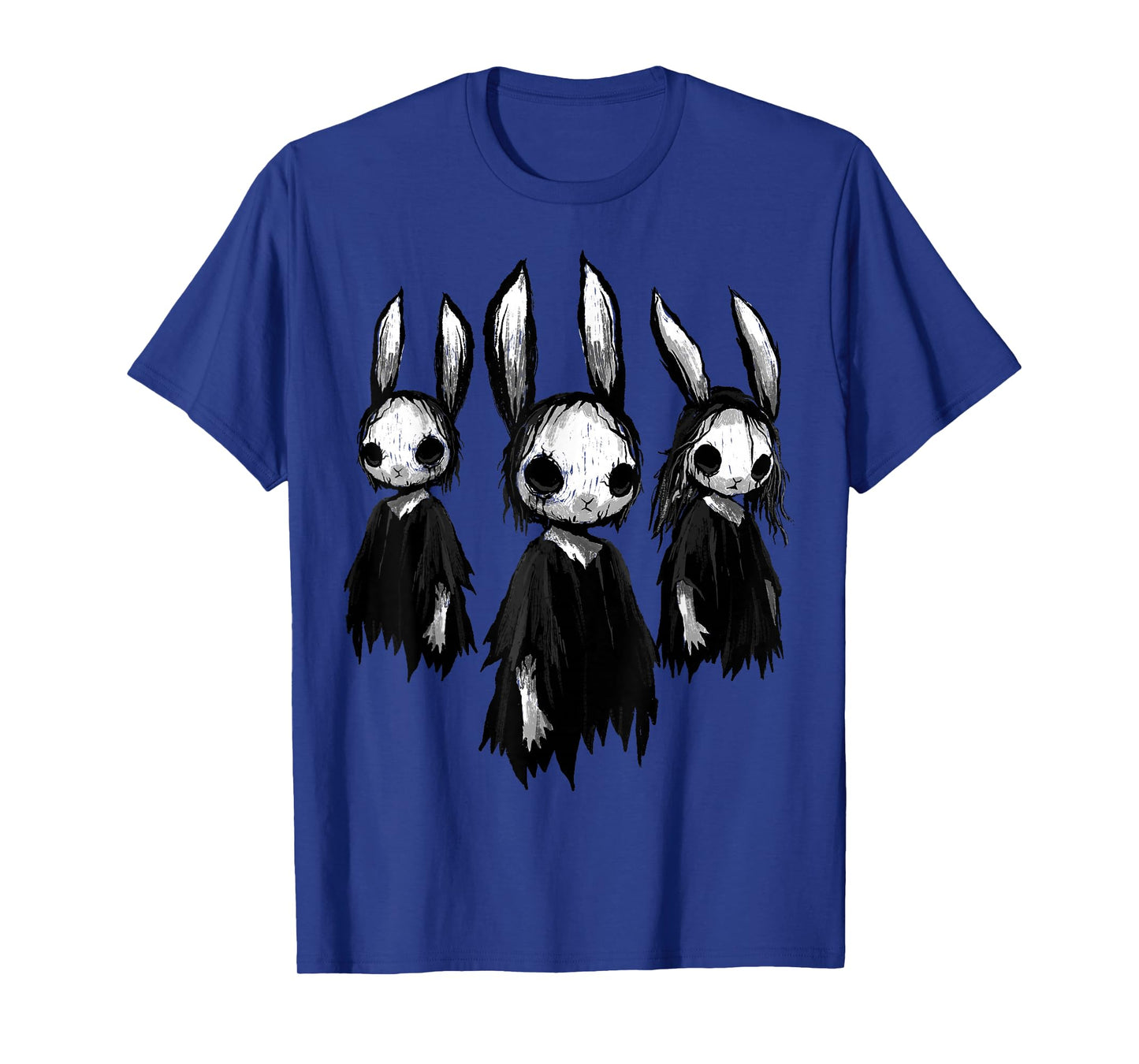 Gothic Shirt Creepy Bunny Goth Rabbit Evil Bunnies Weirdcore T-Shirt