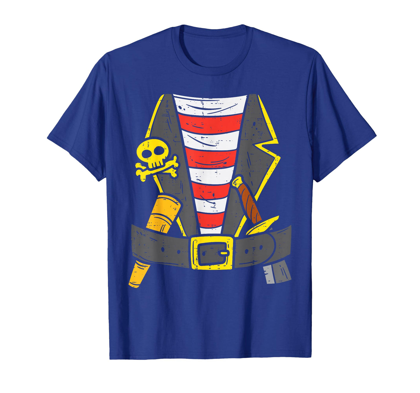 Buccaneer Pirate Carribean Costume Halloween Men Boys Kids T-Shirt
