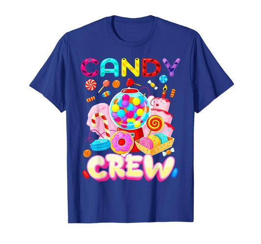 Candy Crew Candy Costume Women Candy Land Kids Sweetie T-Shirt
