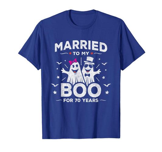 70th Wedding Anniversary October Wedding - 70th Anniversary T-Shirt