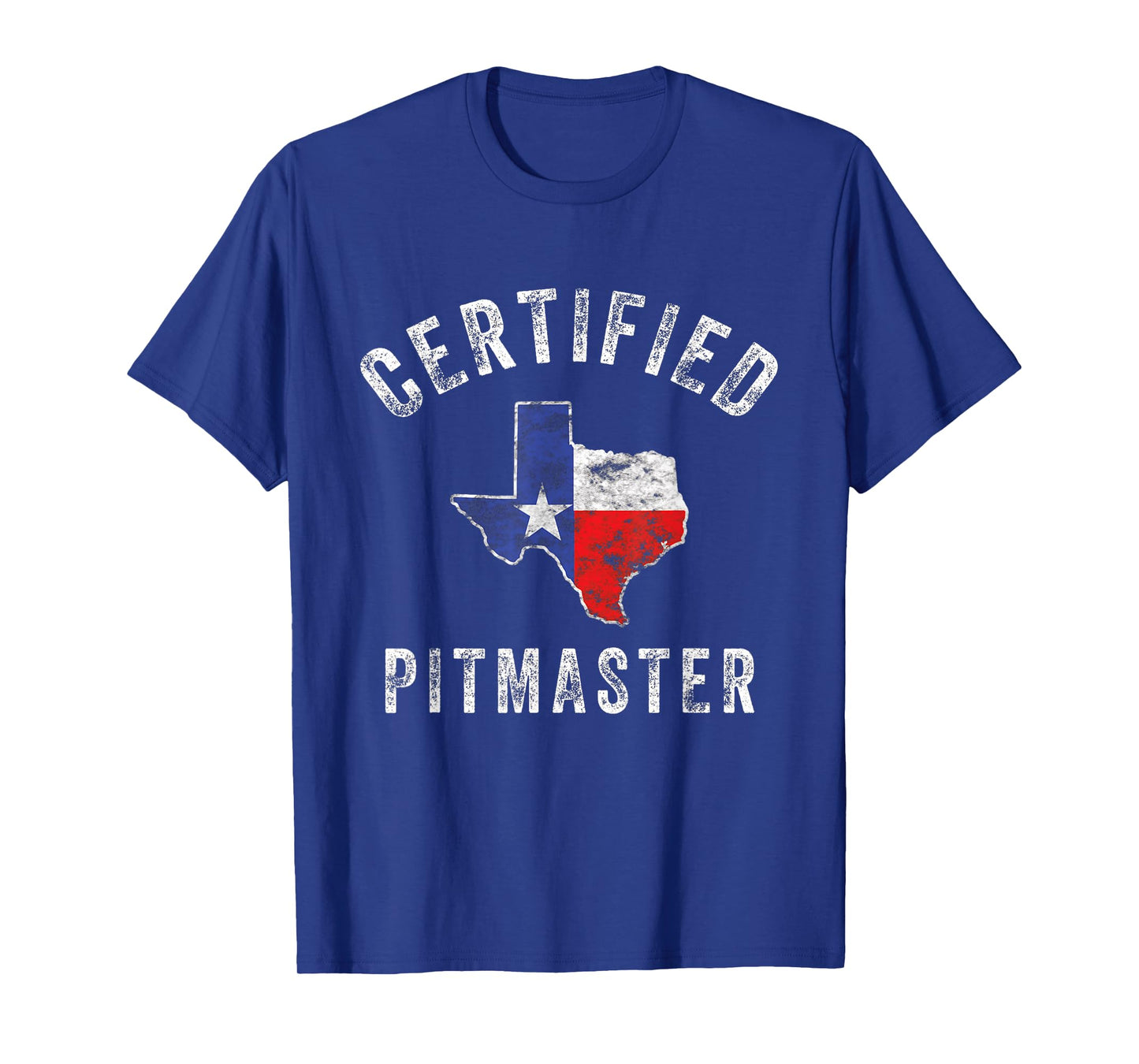 Texas Smoked Meat BBQ Pitmaster Grilling Retro Vintage Gift T-Shirt
