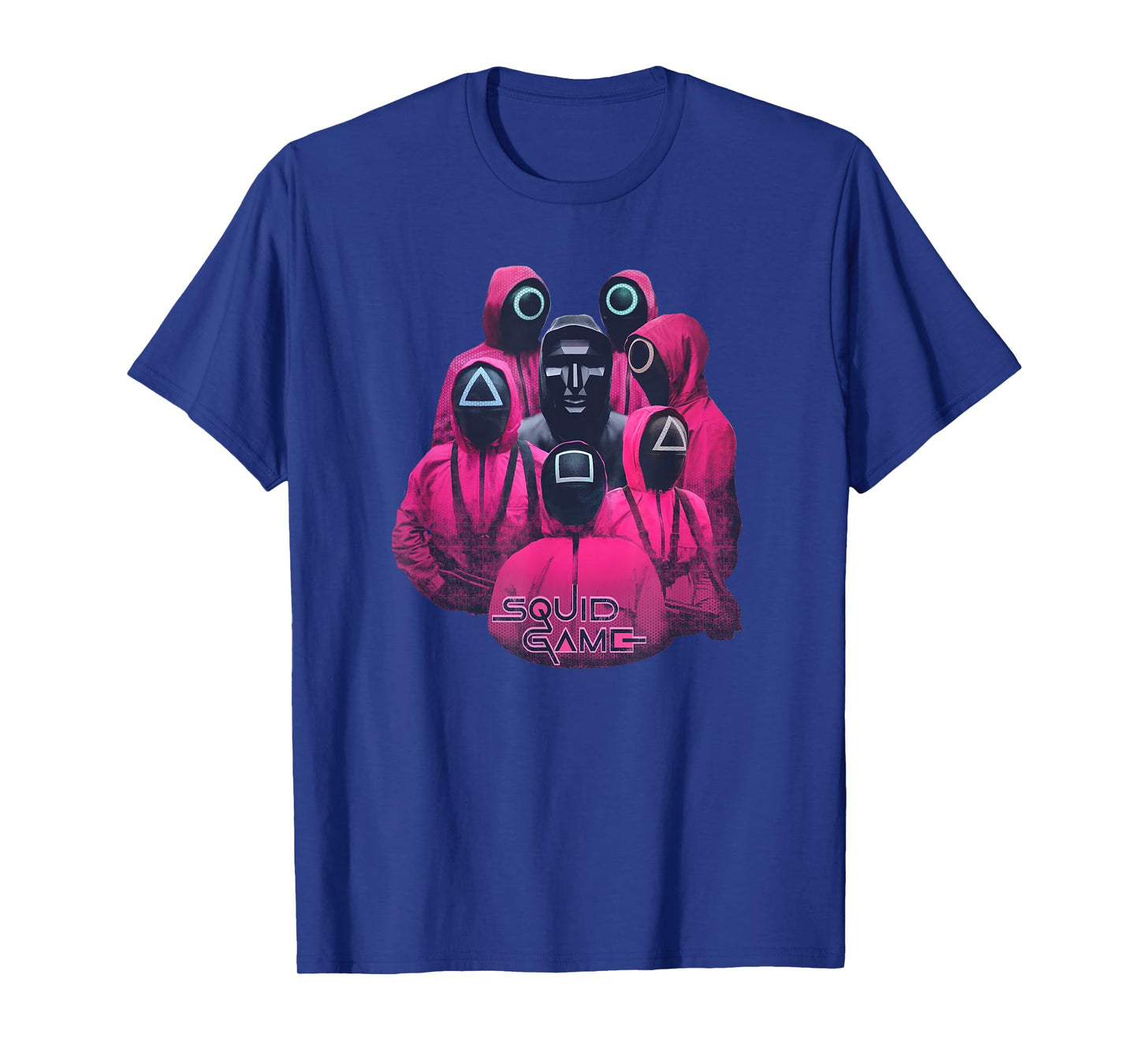 Squid Game Front Man And Guards Ring T-Shirt