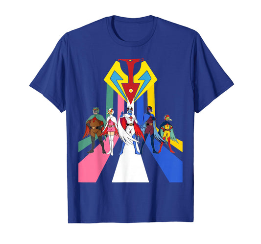 Gatachaman G Force, Battle for The Planets Retro Group T-Shirt
