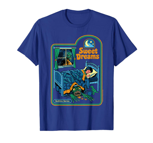 Sweet Dreams Monster Sarcastic Retro Funny Adult Humor T-Shirt